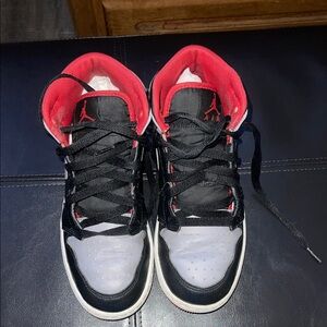 Jordan Kids Sneakers Black and Red